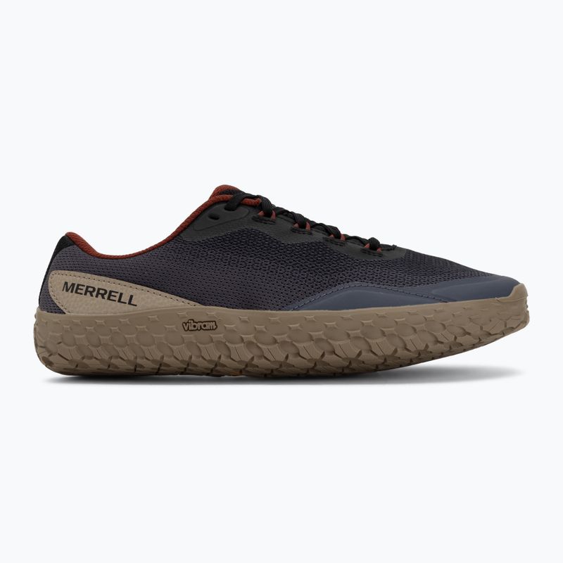 Кросівки barefoot чоловічі Merrell Vapor Glove 7 black/comet 2