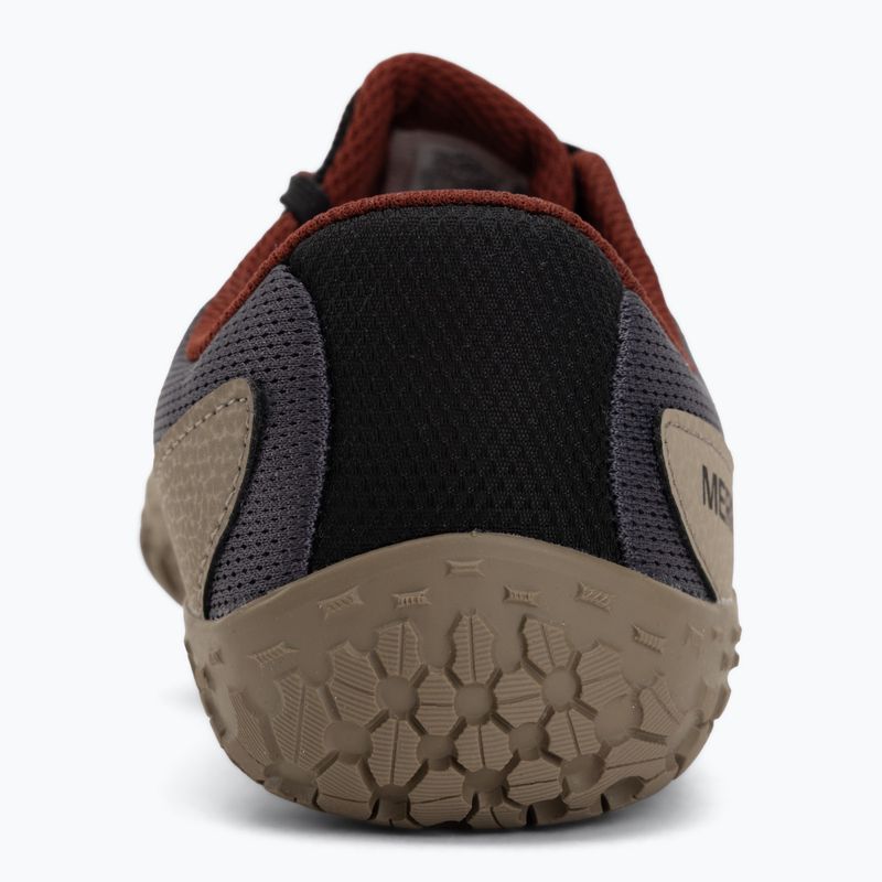 Кросівки barefoot чоловічі Merrell Vapor Glove 7 black/comet 5