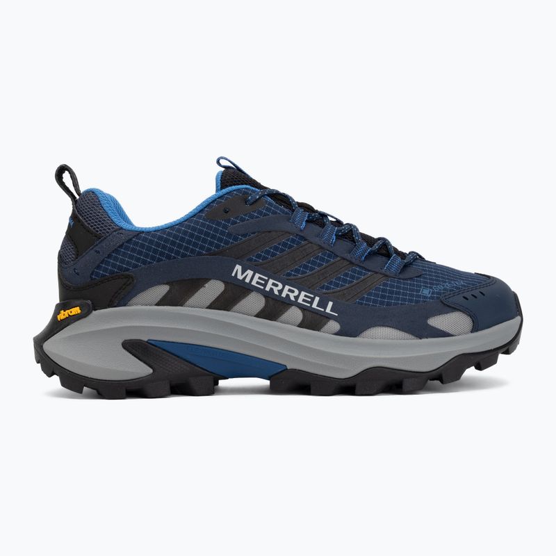 Кросівки туристичні чоловічі Merrell Moab Speed 2 Ltr Wp navy night 2