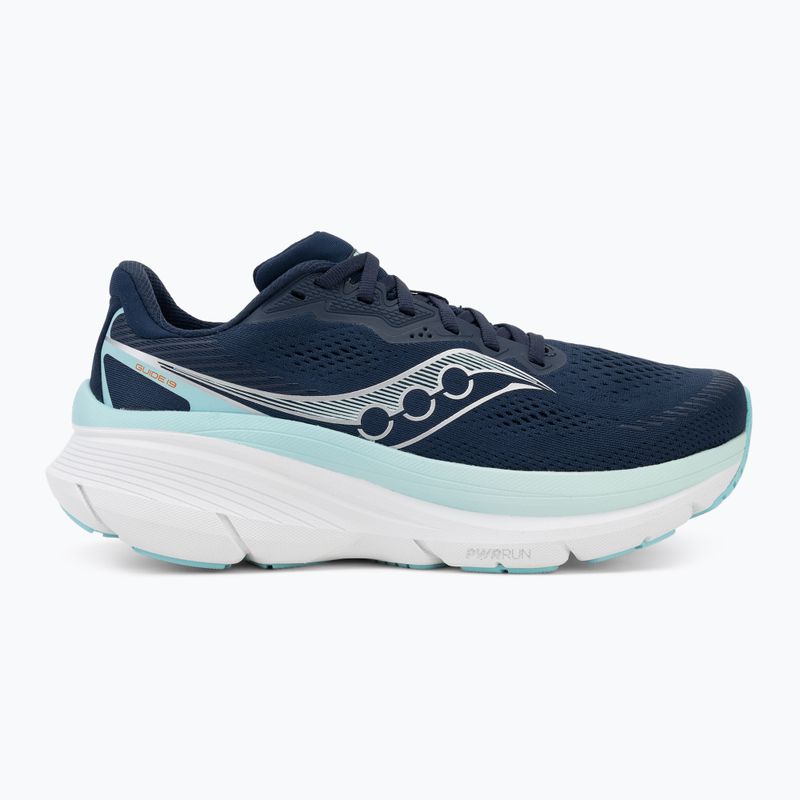 Кросівки для бігу жіночі Saucony Guide 19 navy/aqua 2