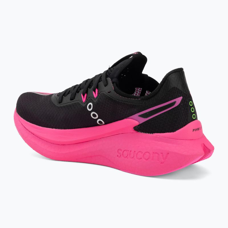 Кросівки для бігу жіночі Saucony Endorphin Pro 5 black/shock 3