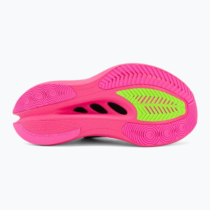 Кросівки для бігу жіночі Saucony Endorphin Pro 5 black/shock 4