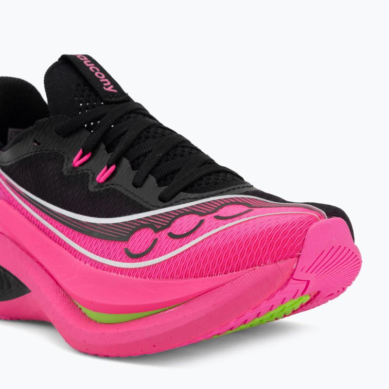 Кросівки для бігу жіночі Saucony Endorphin Pro 5 black/shock 7