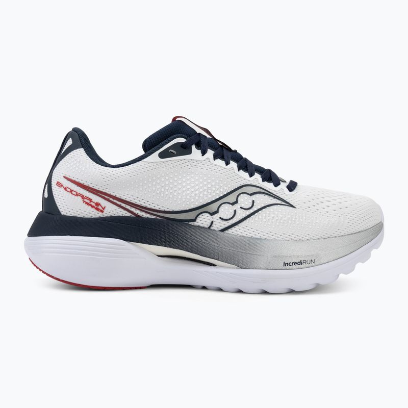Кросівки для бігу чоловічі Saucony Endorphin Trainer white/navy 2