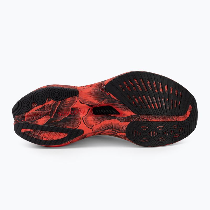 Кросівки для бігу чоловічі Saucony Endorphin Speed 5 white/black 4