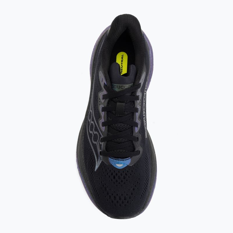 Кросівки для бігу чоловічі Saucony Ride 19 black/nightsky 5