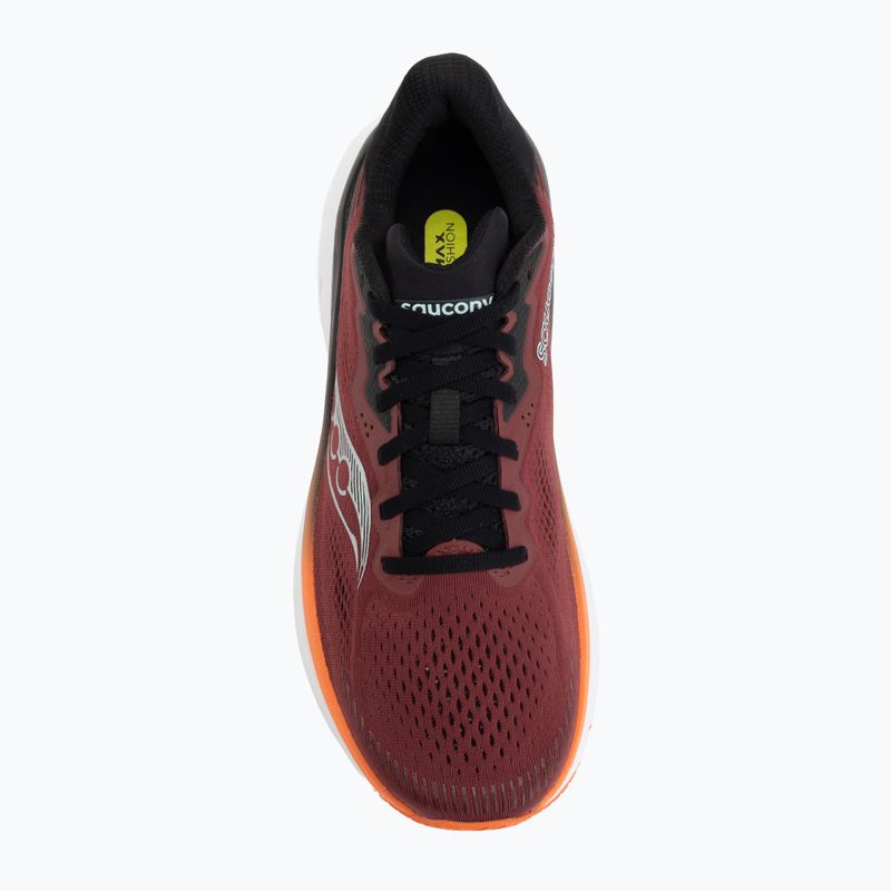 Кросівки для бігу чоловічі Saucony Guide 19 crimson/fire 5