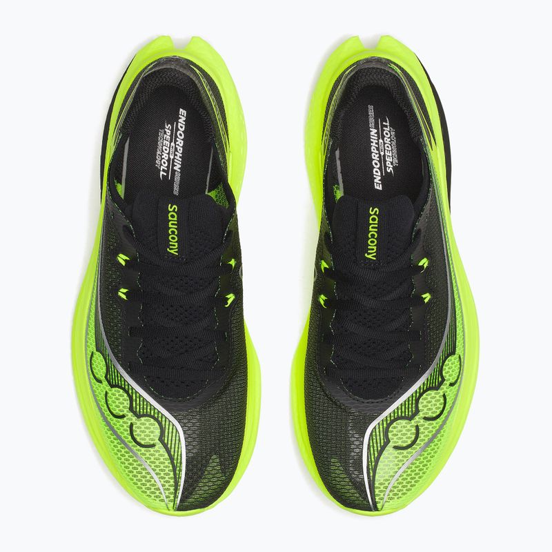 Кросівки для бігу чоловічі Saucony Endorphin Pro 5 citron/black 6