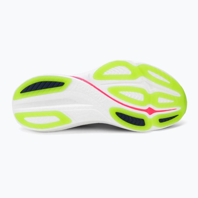 Кросівки для бігу чоловічі Saucony Endorphin Azura white/navy 4