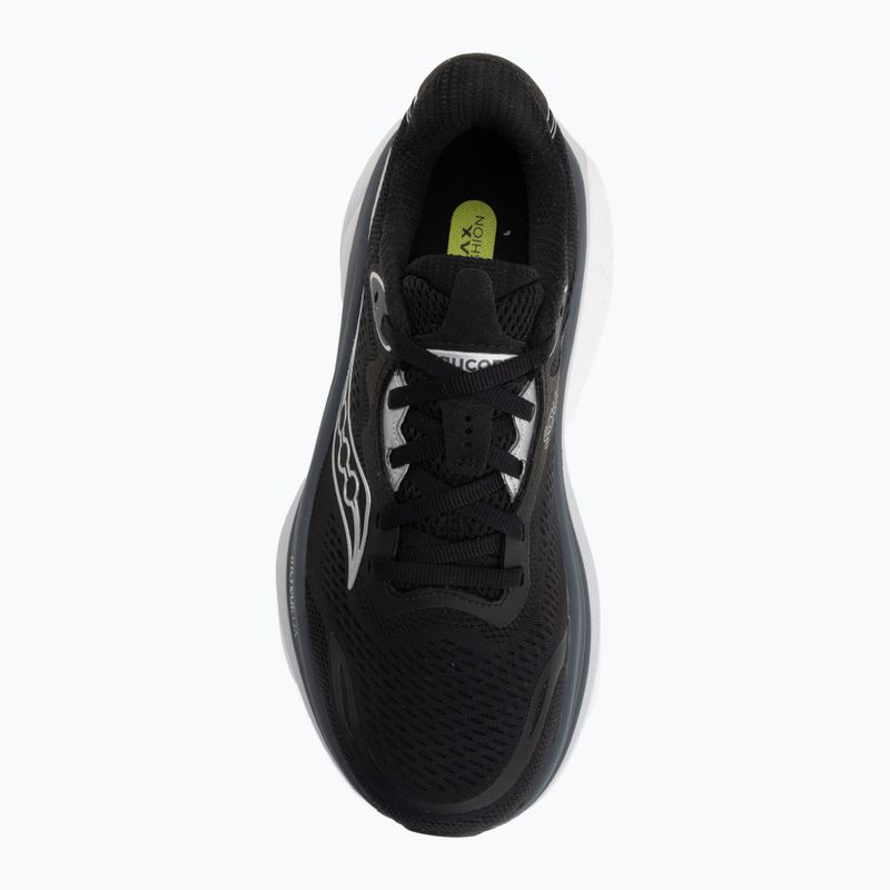 Кросівки для бігу жіночі Saucony Hurricane 26 black/silver 5