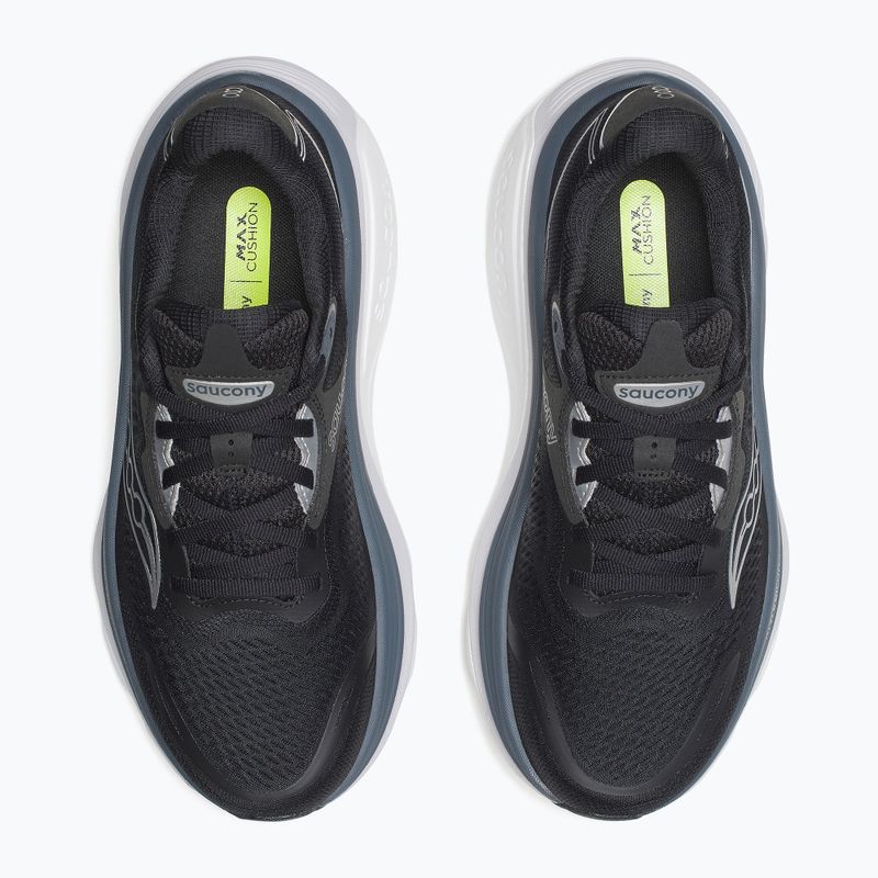 Кросівки для бігу жіночі Saucony Hurricane 26 black/silver 6