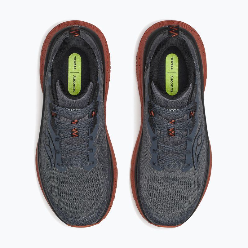 Кросівки для бігу чоловічі Saucony Guide Tr carbon/rust 5