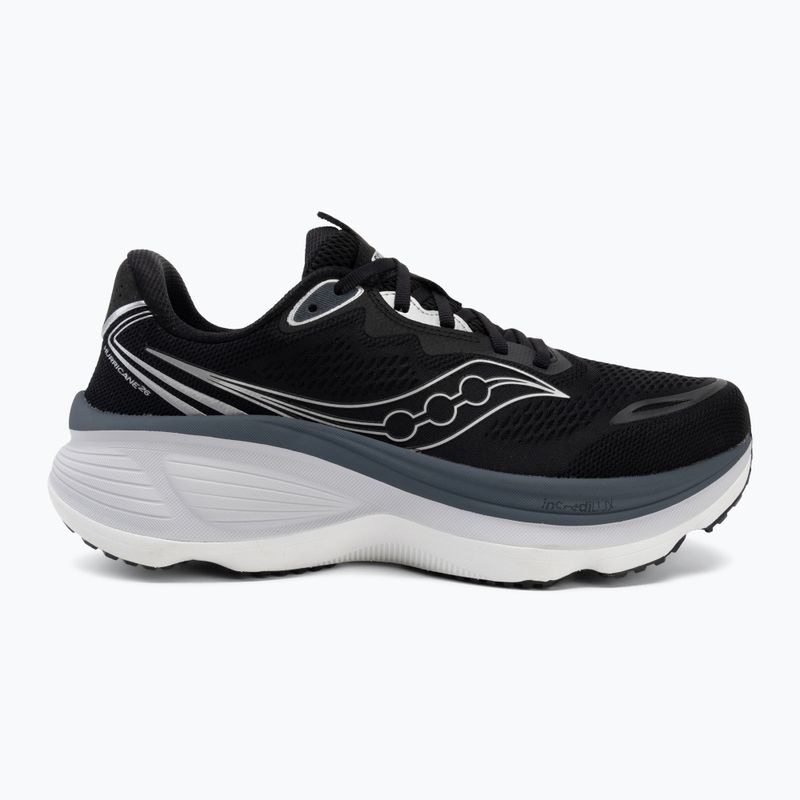 Кросівки для бігу чоловічі Saucony Hurricane 26 black/silver 2