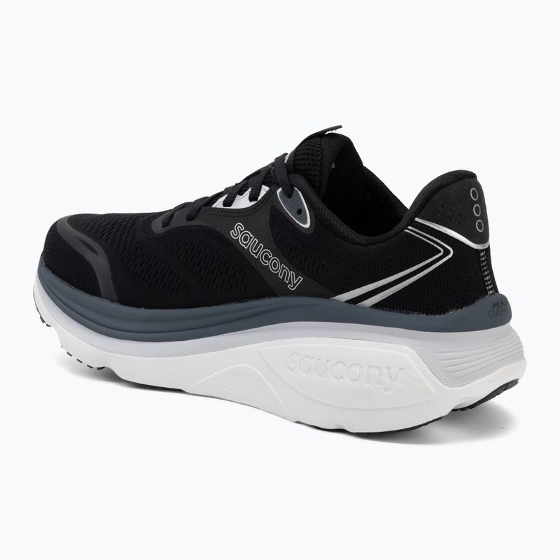 Кросівки для бігу чоловічі Saucony Hurricane 26 black/silver 3