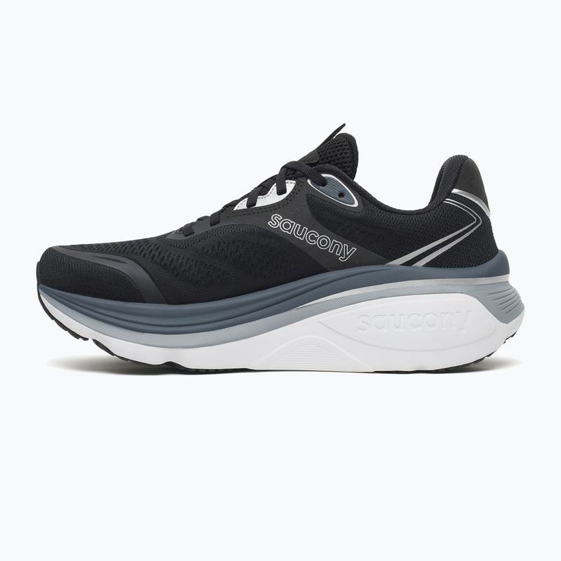 Кросівки для бігу чоловічі Saucony Hurricane 26 black/silver 2
