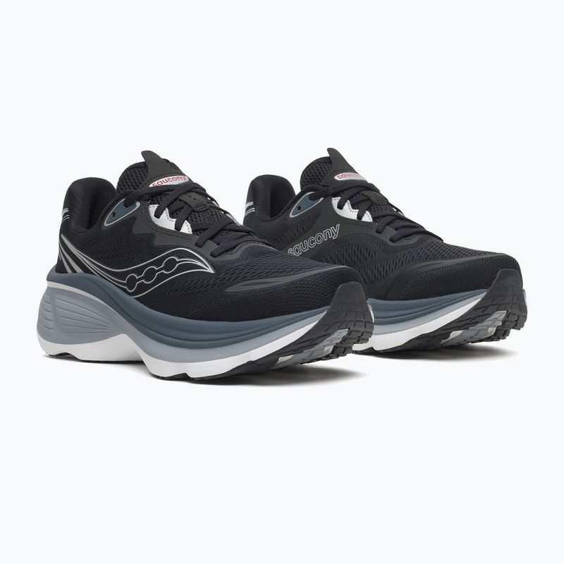 Кросівки для бігу чоловічі Saucony Hurricane 26 black/silver 3
