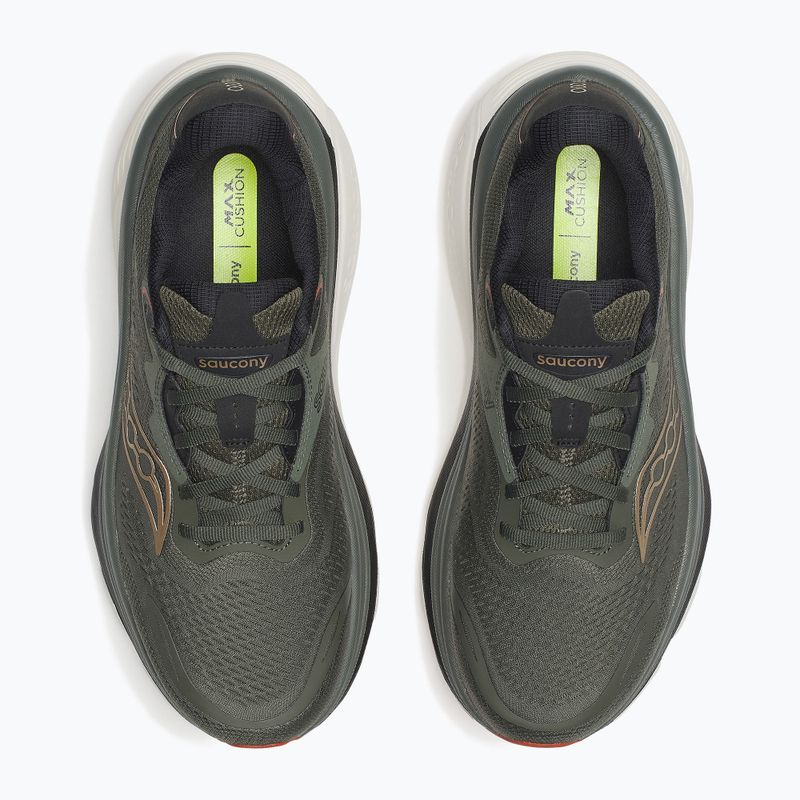 Кросівки для бігу чоловічі Saucony Hurricane 26 fatigue/black 6