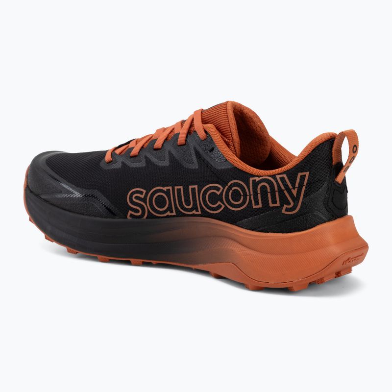 Кросівки для бігу чоловічі Saucony Peregrine 16 black/rust 3