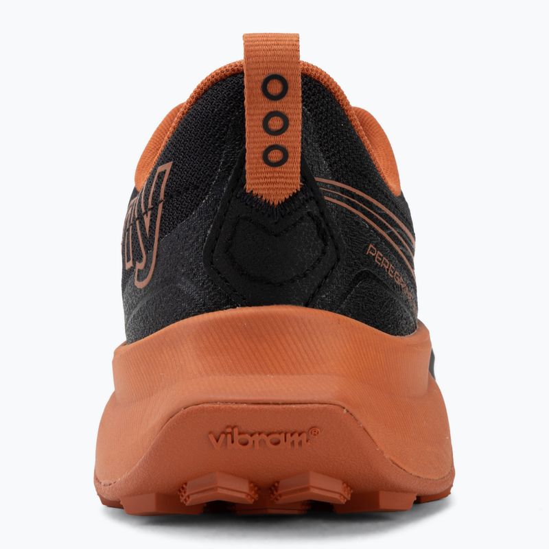 Кросівки для бігу чоловічі Saucony Peregrine 16 black/rust 6