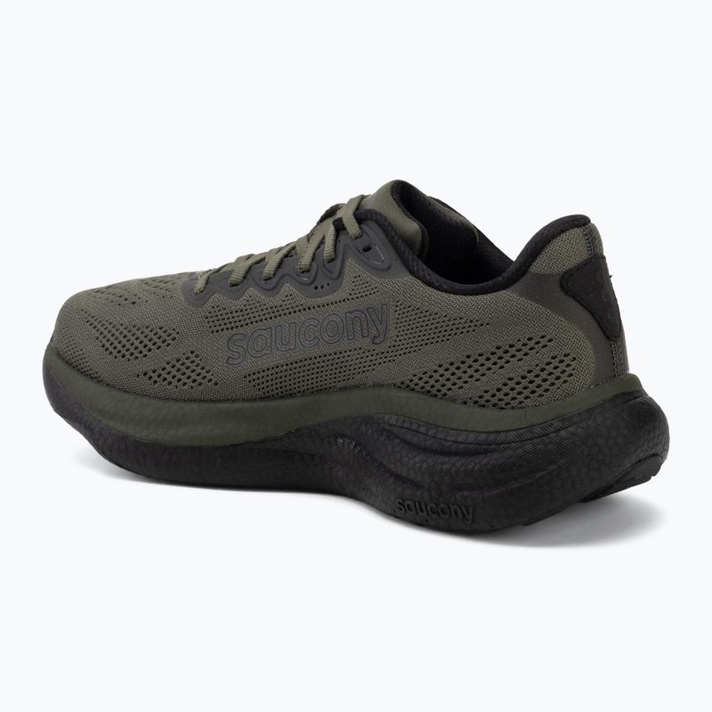 Кросівки для бігу чоловічі Saucony Ride 19 fatigue/black 3