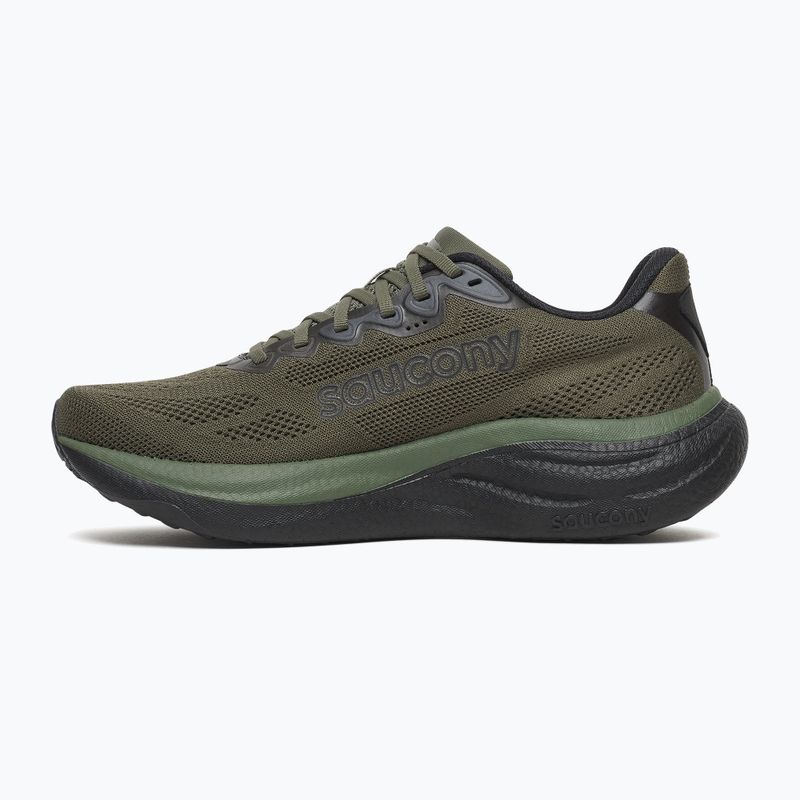 Кросівки для бігу чоловічі Saucony Ride 19 fatigue/black 2