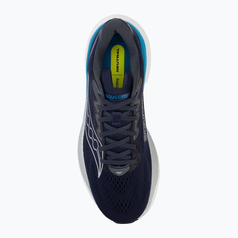 Кросівки для бігу чоловічі Saucony Ride 19 naval/cobalt 5