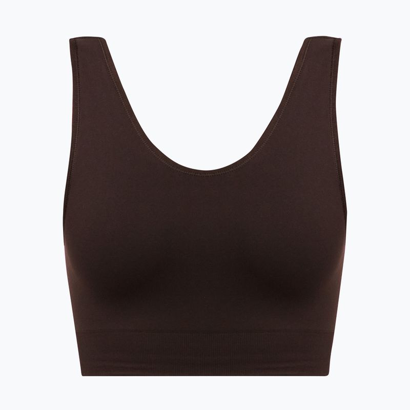 Бюстгальтер для тренувань Sweaty Betty Stamina Seamless Scoop espresso brown 5