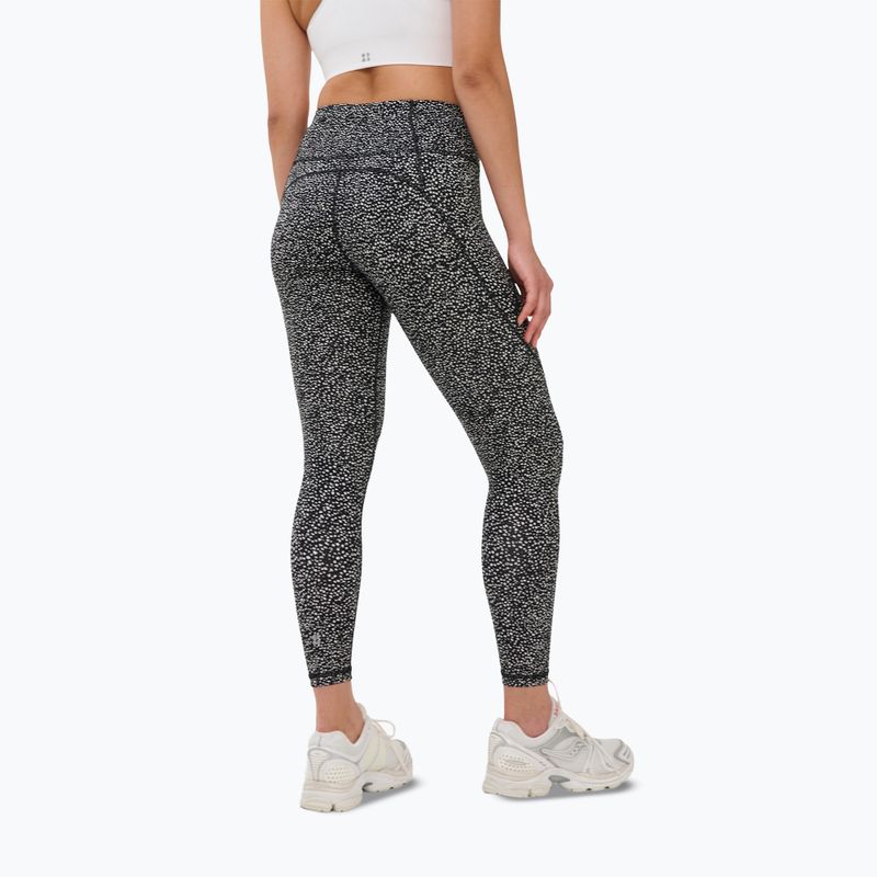 Легінси для тренувань жіночі Sweaty Betty Power Workout 7/8 black micro dot print 3