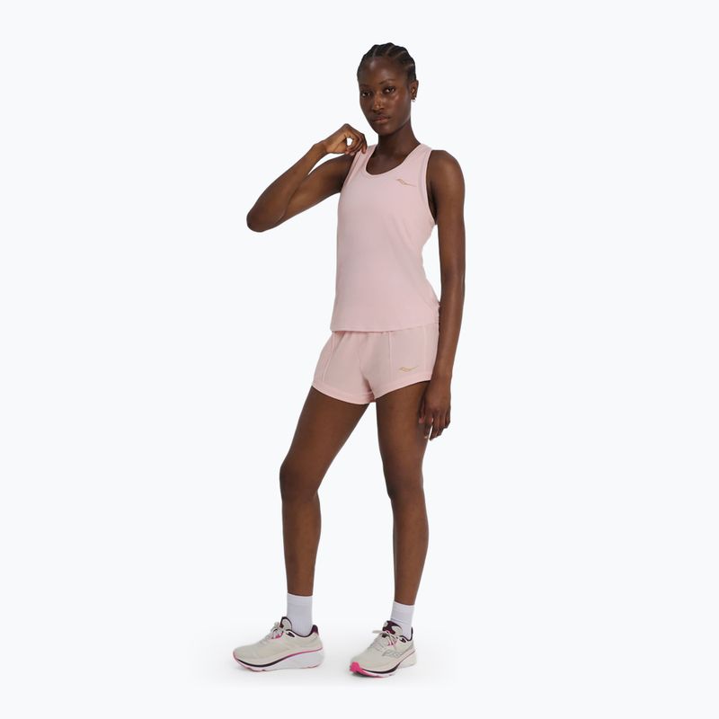 Футболка для бігу жіноча Saucony Stopwatch Singlet silk heather 2