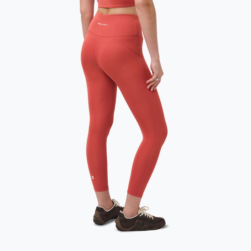Легінси для тренувань жіночі Sweaty Betty All Day 7/8 terrazzo red 3