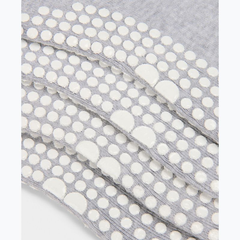 Шкарпетки жіночі Sweaty Betty Pilates Crew Gripper 2 pary light grey marl 3
