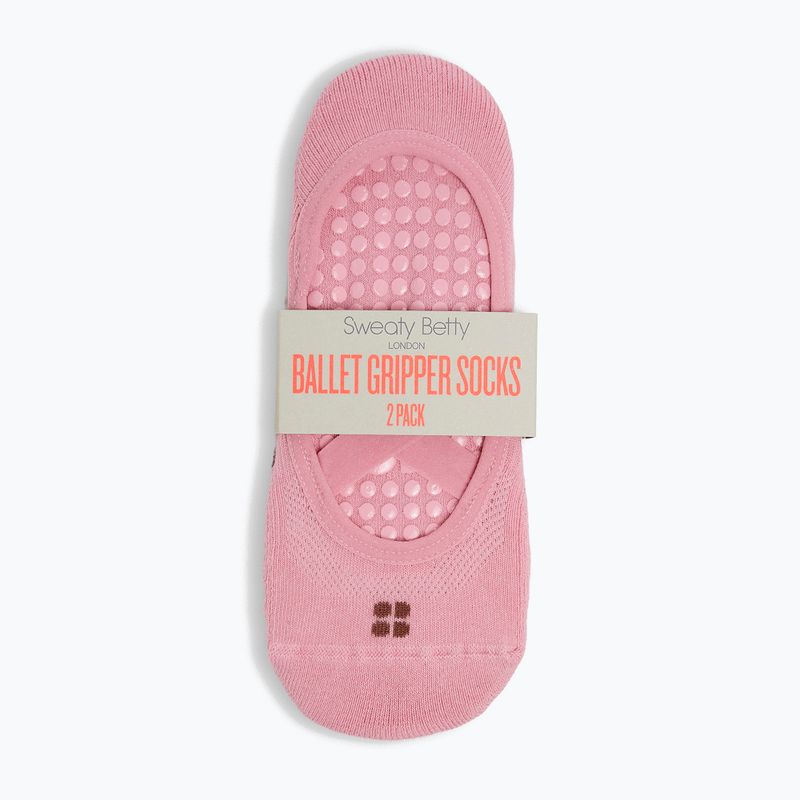Шкарпетки жіночі Sweaty Betty Ballet Gripper 2 pary decopink chestnutbrown 2