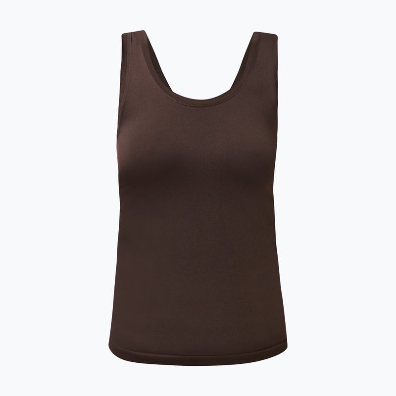 Футболка для йоги жіноча Sweaty Betty Seamless Ruched Tank espresso brown 6