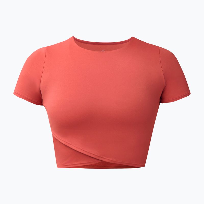 Футболка для йоги жіноча Sweaty Betty All Day Wrap terrazzo red 6