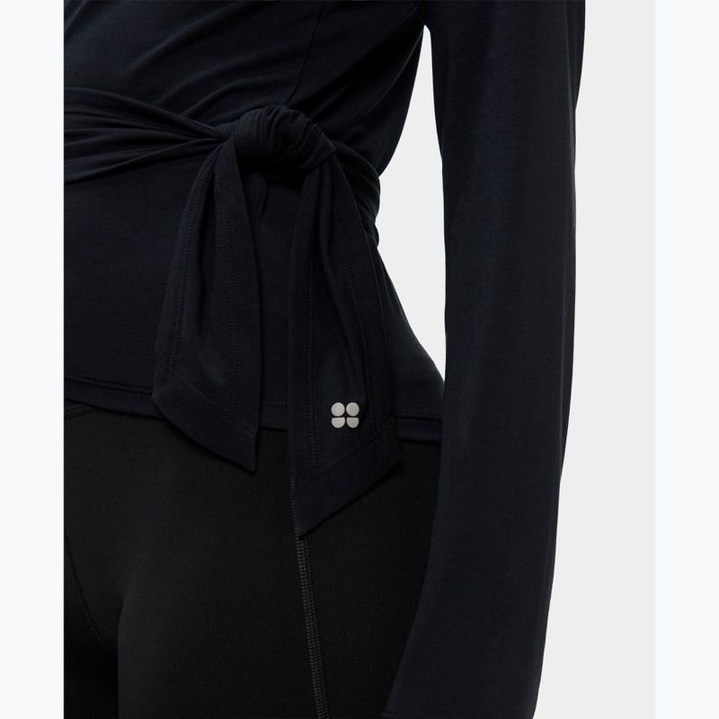 Лонгслів жіночий Sweaty Betty Soft Flow Studio Wear Your Way black 7