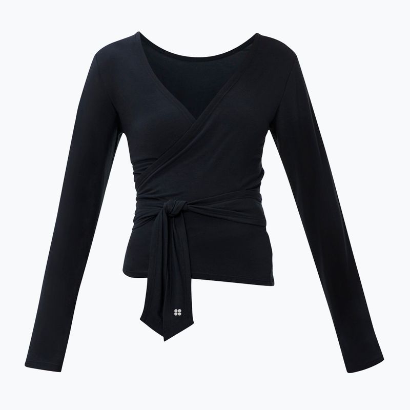Лонгслів жіночий Sweaty Betty Soft Flow Studio Wear Your Way black 8