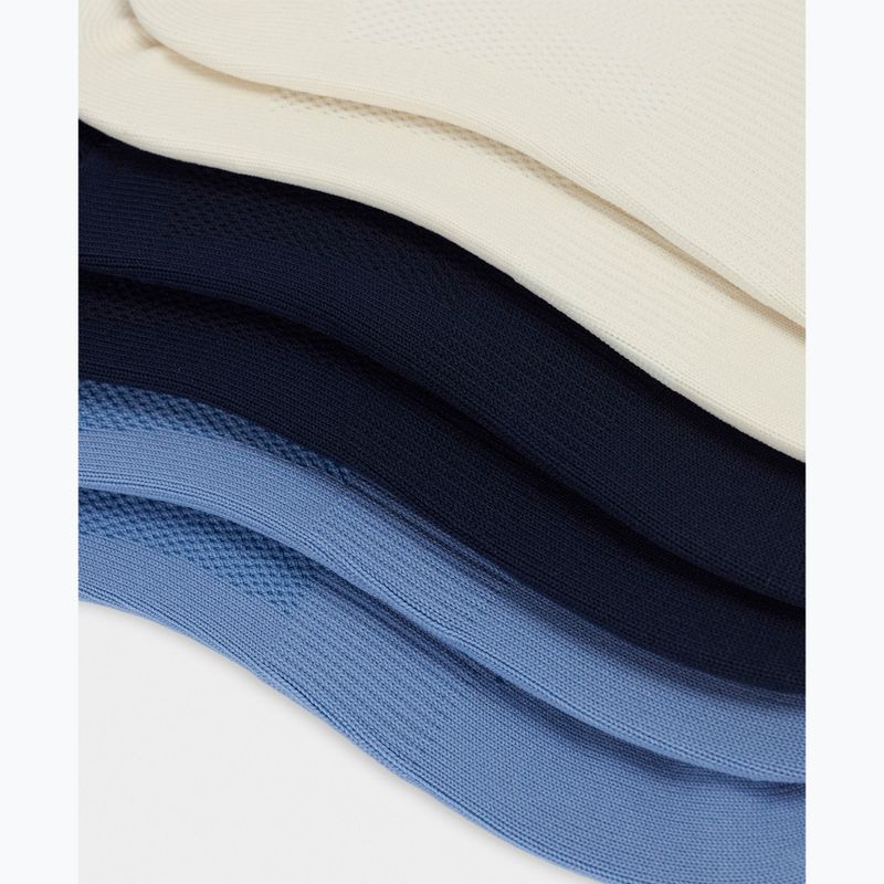 Шкарпетки жіночі Sweaty Betty Lightweight Trainer 3 pary fadedblue frenchnavy crea 3