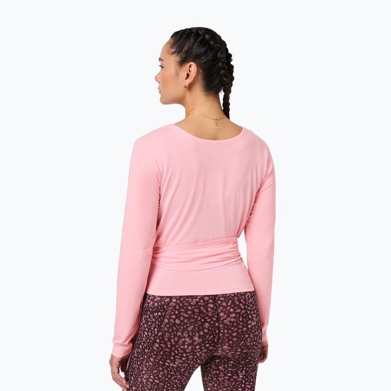 Лонгслів жіночий Sweaty Betty Soft Flow Studio Wear Your Way deco pink 3
