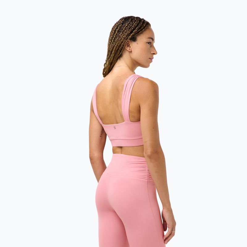 Бюстгальтер для тренувань Sweaty Betty Ultimate Studio Ruched dark deco pink 3