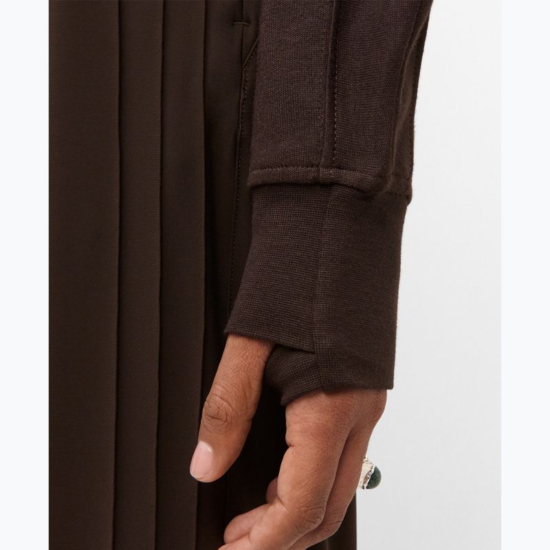 Кофта жіноча Sweaty Betty After Class Yoke Crop espresso brown 5