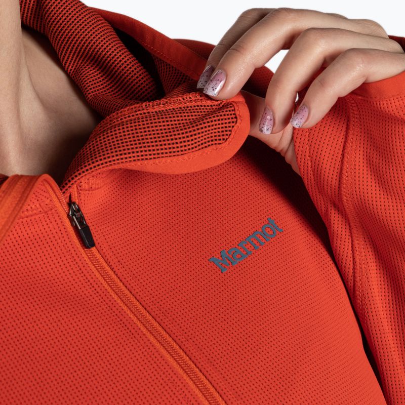 Кофта трекінгова жіноча Marmot Simani помаранчева 9012965972XS 5