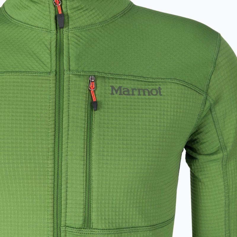 Флісова кофта чоловіча Marmot Preon зелена M11783 3