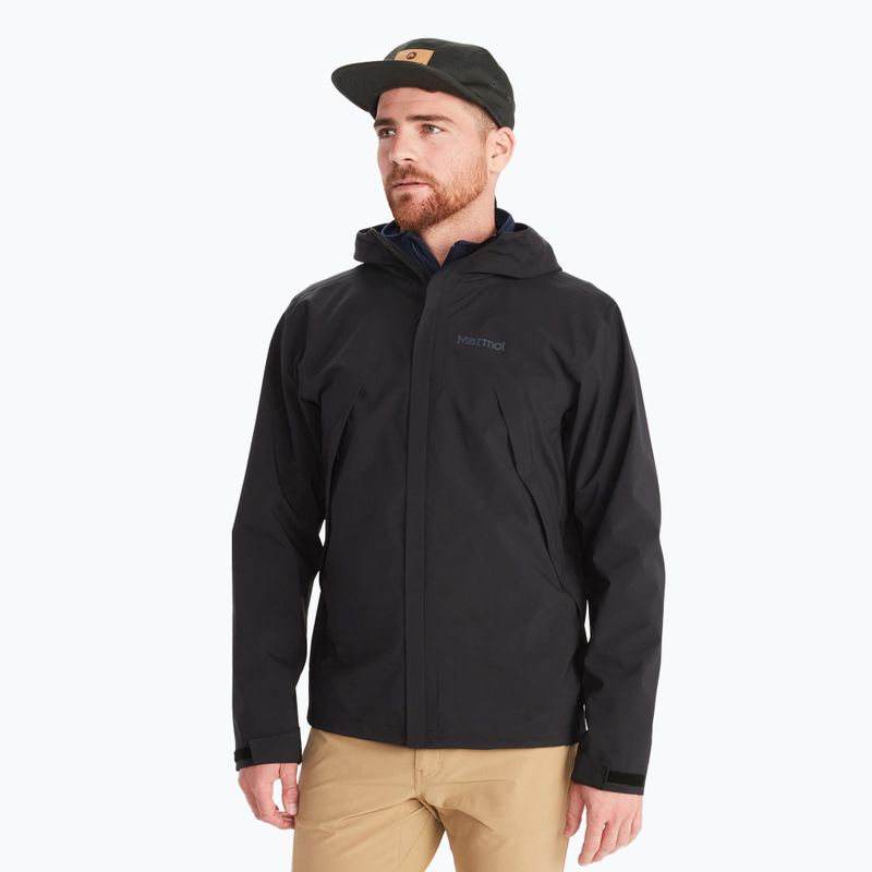 Куртка-дощовик чоловіча Marmot PreCip Eco Pro black