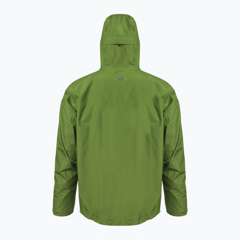 Куртка дощовик чоловіча Marmot Minimalist Pro Gore Tex зелена M12351 2