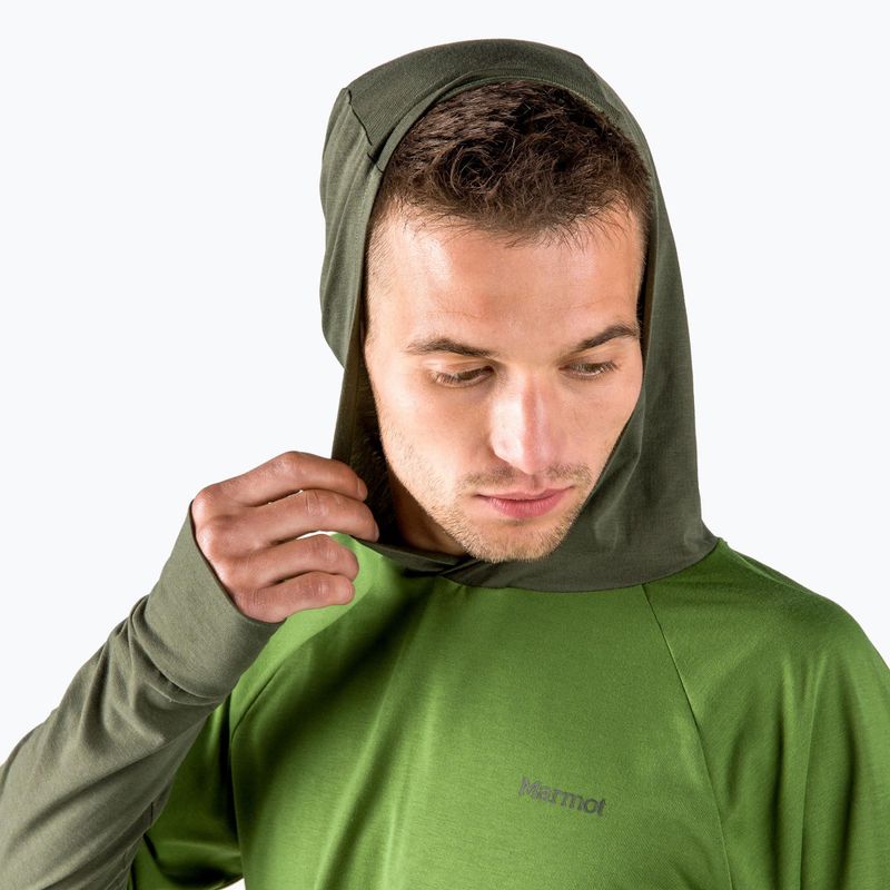 Кофта для трекінгу чоловіча Marmot Crossover зелена M1257619573S 5