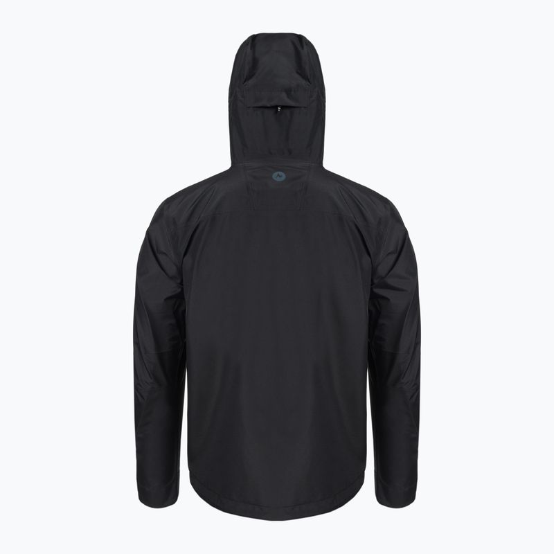 Куртка дощовик з мембраною чоловіча Marmot Minimalist чорна M12681001S 3