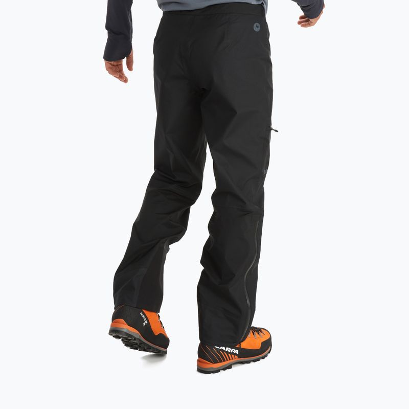 Штани з мембраною чоловічі Marmot Mitre Peak Gore Tex чорні M12686 2