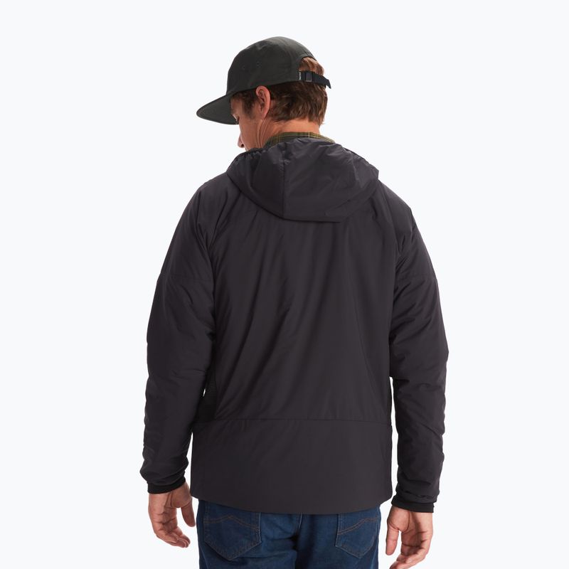 Куртка гібридна чоловіча Marmot Novus LT Hybrid Hoody чорна M12356 6