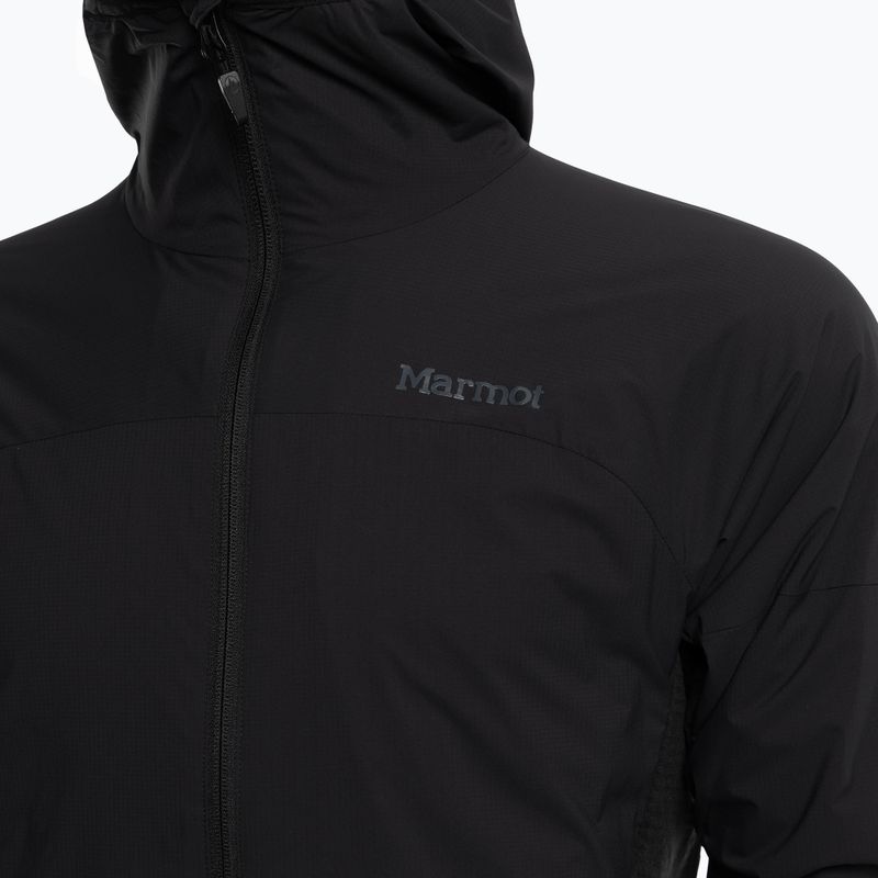 Куртка гібридна чоловіча Marmot Novus LT Hybrid Hoody чорна M12356 3