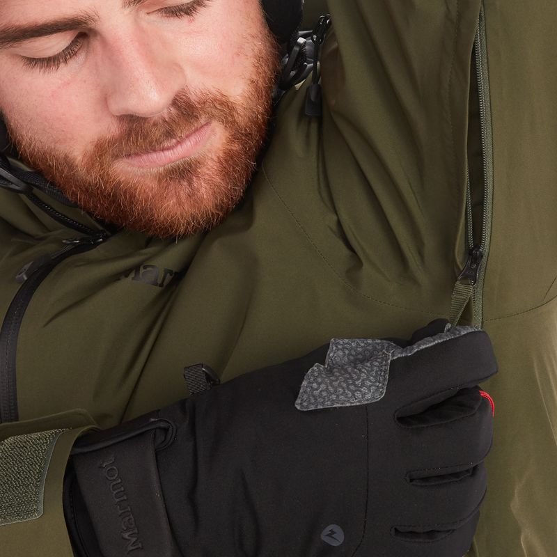 Куртка лижна чоловіча Marmot Lightray Gore Tex зелена 11000-4859 4
